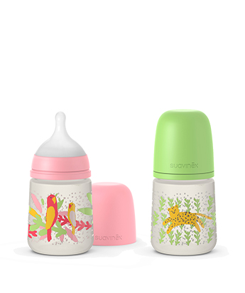 شیشه شیر سوآوینکس طرح حیوانات گنجایش 150 میلی لیتر