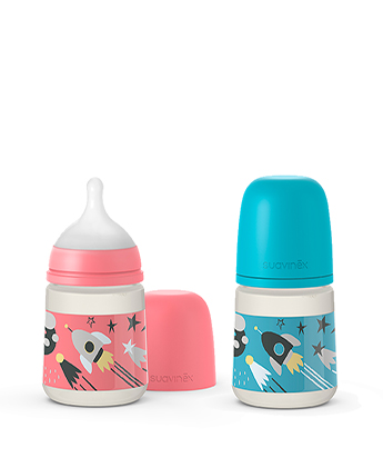 شیشه شیر سوآوینکس طرح فضا ظرفیت 150 میلی لیتر