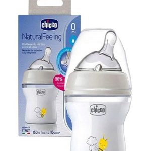 شیشه شیر چیکو مدل Natural Feeling ظرفیت 150 میلی لیتر