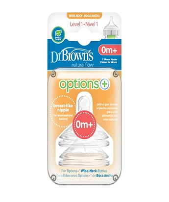 سرشیشه‌ی Dr Browns سری 1 بسته‌ی 2 عددی