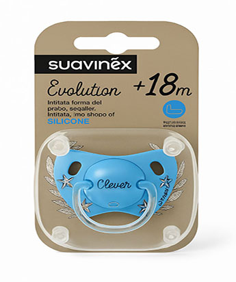 پستانک 18+ ماه ارتودنسی مدل evolution ستاره ای سوآوینکس