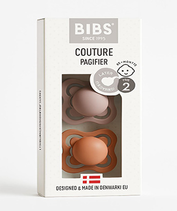 پستانک +6ماه ارتودنسی بیبس مدل Counture Pacifier سایز 2