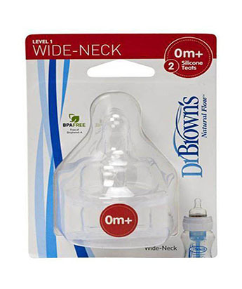 سرشیشه‌ی Dr Browns سری 1 بسته‌ی 2 عددی