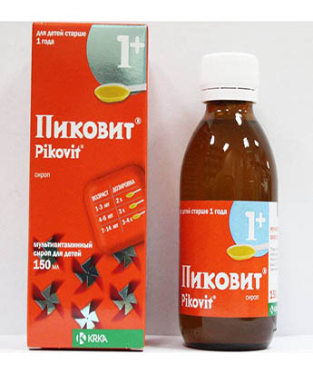 شربت مولتی ویتامین و اشتها پیکوویت