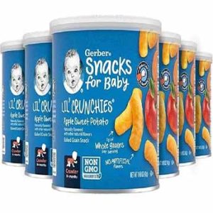 اسنک گربر طعم سیب و سیب زمینی شیرین 42 گرمی