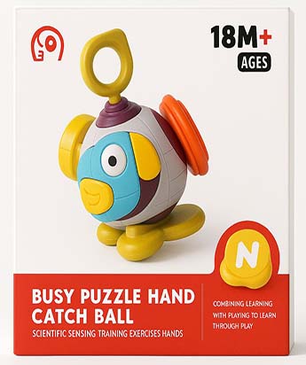 جغجغه‌ی طرح طوطی +18ماه انلایتن