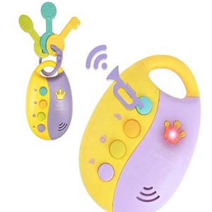 دسته کلید ریموت دار موزیکال هانگر +18ماه