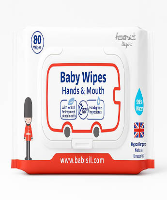 دستمال استریل 80 عددی بیبی سیل