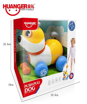 سگ موزیکال دسته دار چراغدار کشیدنی هانگر