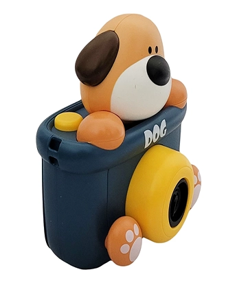 حباب ساز مدل دوربین عکاسی سگ موزیکال شارژی کد 11140