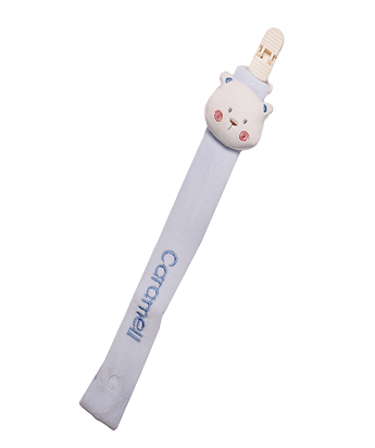 بند پستانک کارامل طرح خرس