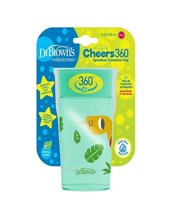 لیوان کودک دکتر براون مدل 360 درجه کد 1095