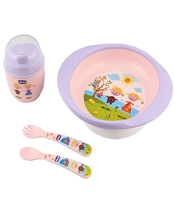 ست 4 تکه غذاخوری کودک سیکو مدل آدمک