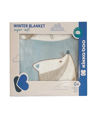 پتو کودک کیکابو مدل Little fox سایز 110x140 سانتی متر