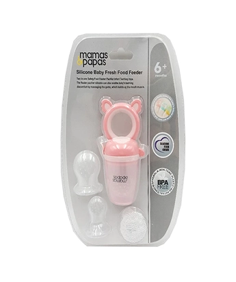 پستانک میوه خوری کودک ماماس پاپاس بسته 4 عددی