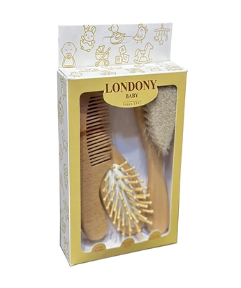 ست شانه و برس کودک لندنی بیبی