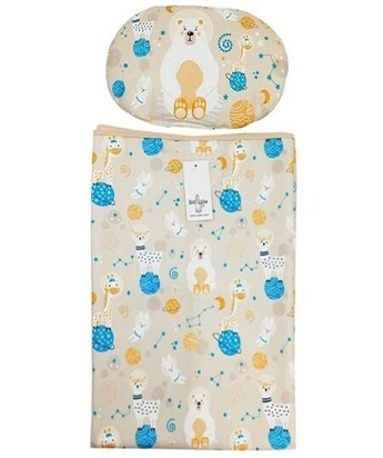 زیرانداز تعویض نوزاد دولانو به همراه بالشت