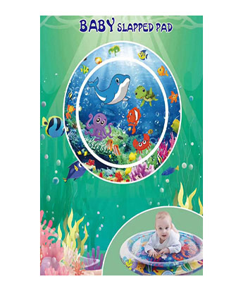 واتر مت دایره طرح حیوانات دریایی همراه با تلمبه