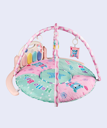 تشک بازی کودک (پلی جیم کودک) ریموت و میکروفن دار