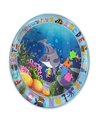 تشک بازی مدل واترمت طرح آکواریوم گرد