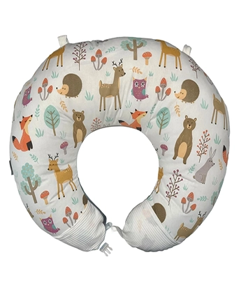 بالش شیردهی دی روحه مدل تامی تیلو جوجه تیغی و خرس