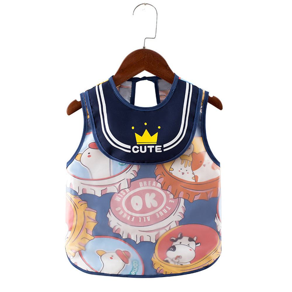 پیش بند آستین دار یقه ملوانی دلانو طرح فانتزی