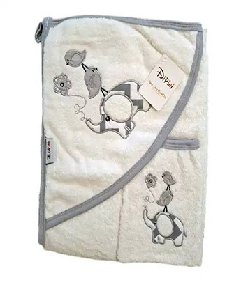 حوله دو تیکه دیپینی طرح فیل