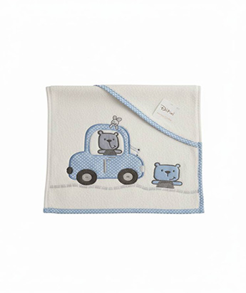 حوله دو تیکه دیپینی طرح ماشین