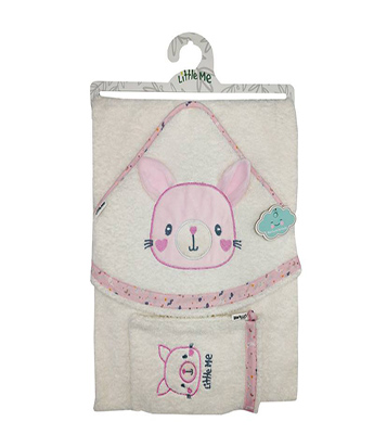 ست حوله دو تیکه لیتل می مدل خرگوش