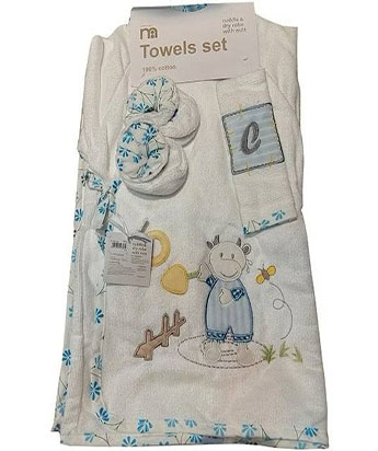 حوله 5 تیکه مادرکر طرح گاو