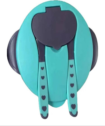 ظرف غذا درب دار با قاشق هاگی باگی