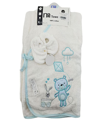 ست حوله 5 تکه مادرکر کیمونو خرس