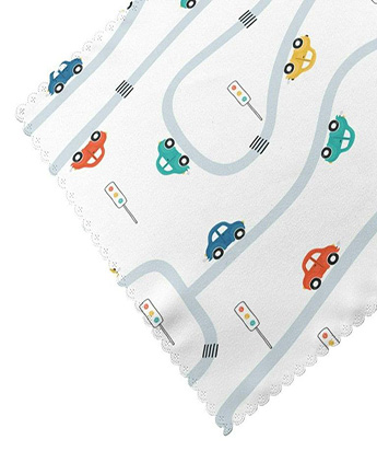 قنداق چسبی نوزاد طرح دار لوبیلو Lubiloo طرح ماشین