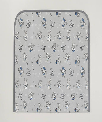 زیر انداز مخمل بزرگ سامر طرح خرگوش