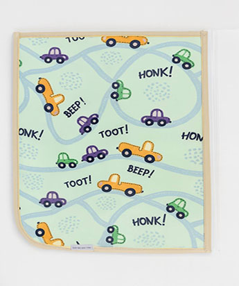 زیر انداز مخمل سامر طرح ماشین