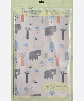 زیرانداز سه لایه مخمل پرنسس طرح جنگل