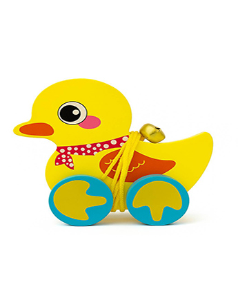 اسباب بازی چوبی  جوجه زنگوله دار