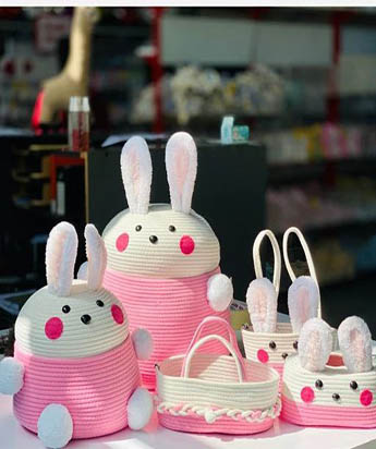 ست سرویس اتاق خواب خرگوش صورتی