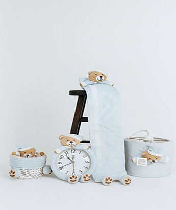 ست سرویس اتاق خواب نوزاد طرح خرس آبی