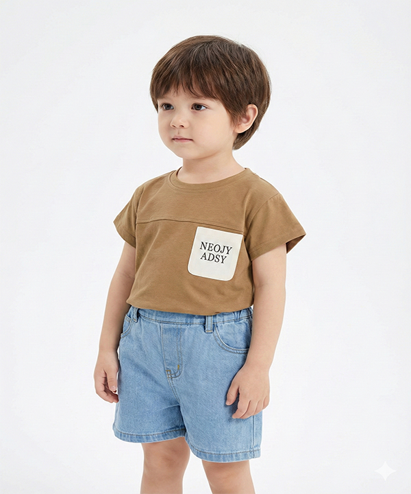 تیشرت جیب دار تک کد: 3327