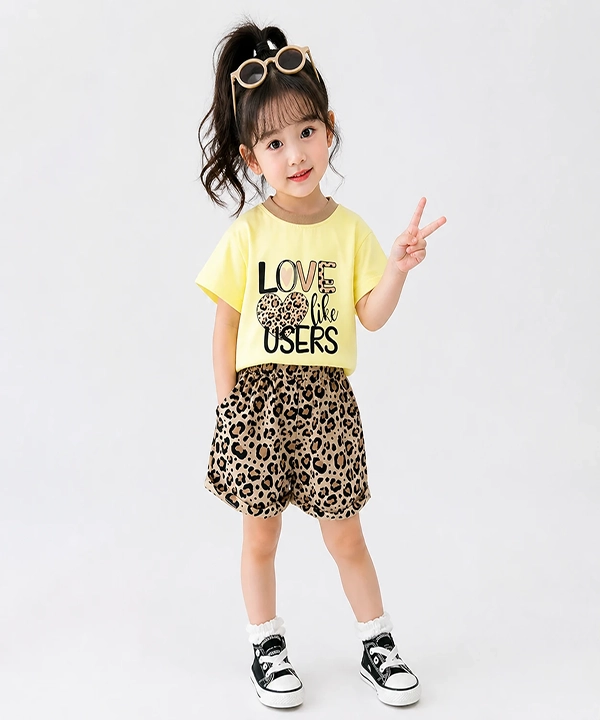 تیشرت شلوارک LOVE کد:103261