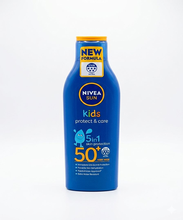 لوسیون ضد آفتاب کودکان SPF50+ نیوا