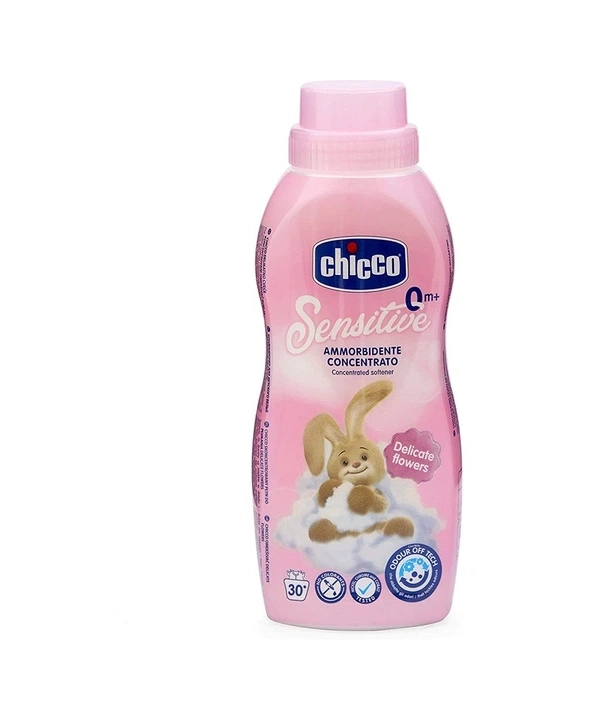 نرم‌کننده لباس کودک چیکو آبی 750 میل Chicco Sensitive Sweet Talcum