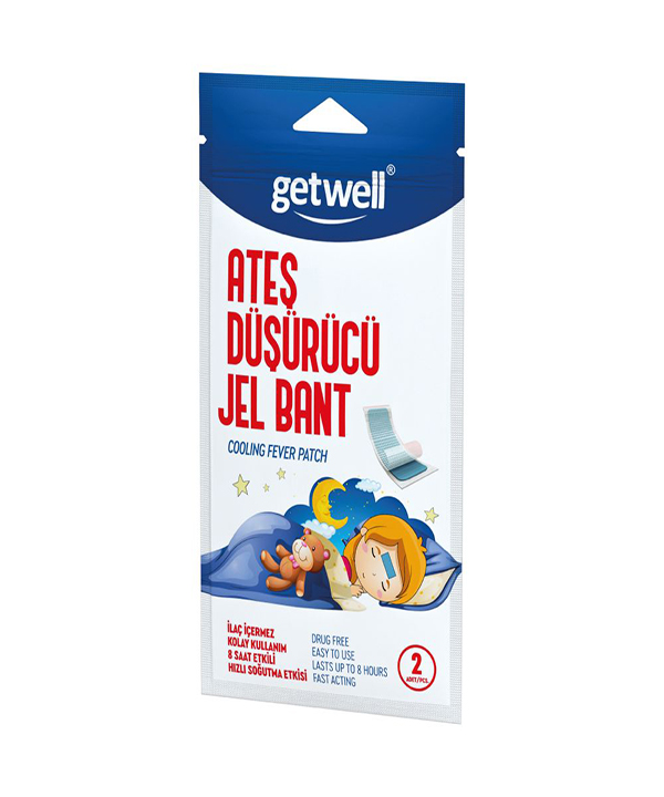 چسب کاهش دهنده تب ۳ عددی getwell