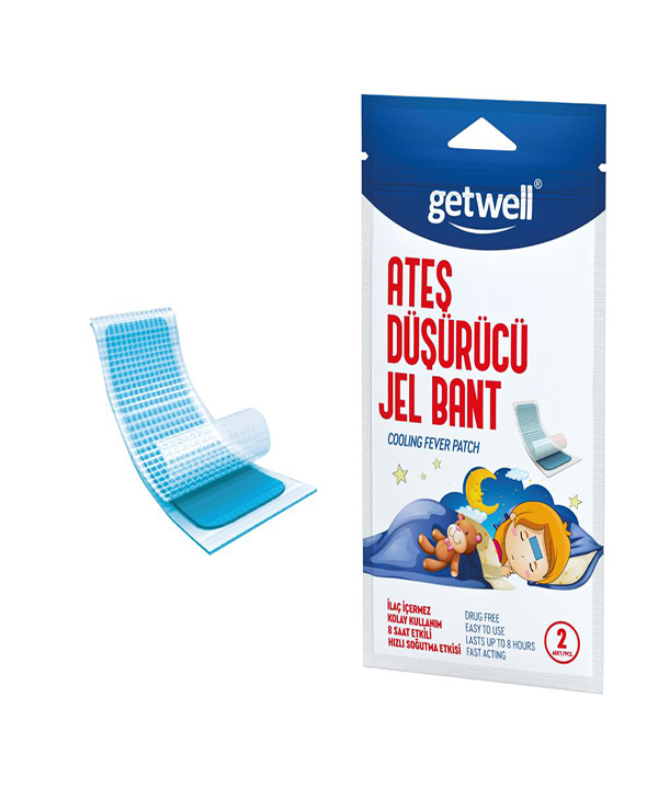 چسب کاهش دهنده تب ۳ عددی getwell
