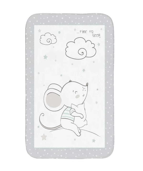 پتو سوپر سافت کیکابو  ابعاد 80*110 مدل joyful mice