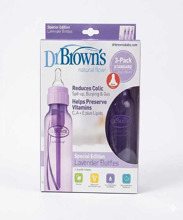 شیشه شیر dr browns سه عددی کد:204066